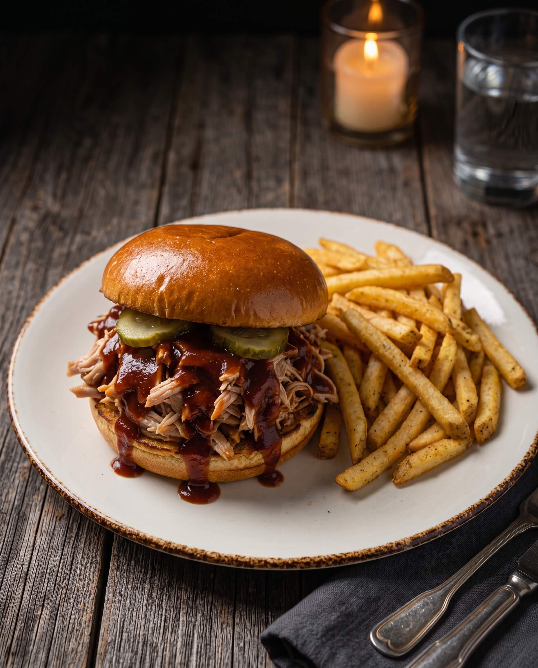 Turkey BBQ Sandwich